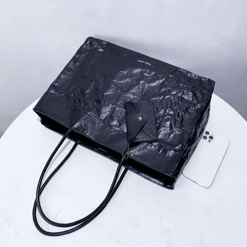 أكياس محفورة على ورق كرافت الك - مراجعة Luxury Tote Bags With Zipper وسعره