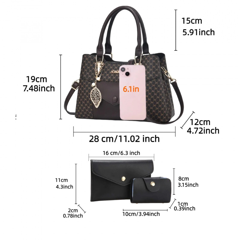 حقائب حمل كبيرة الحجم ذات ملمس - مراجعة Luxury Tote Bags With Zipper وسعره
