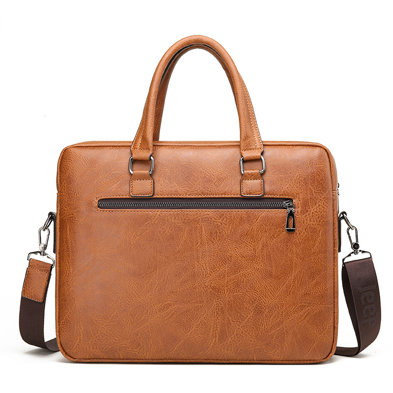 بو الجلود حقيبة الأعمال للرجال - مراجعة Luxury Tote Bags With Zipper وسعره