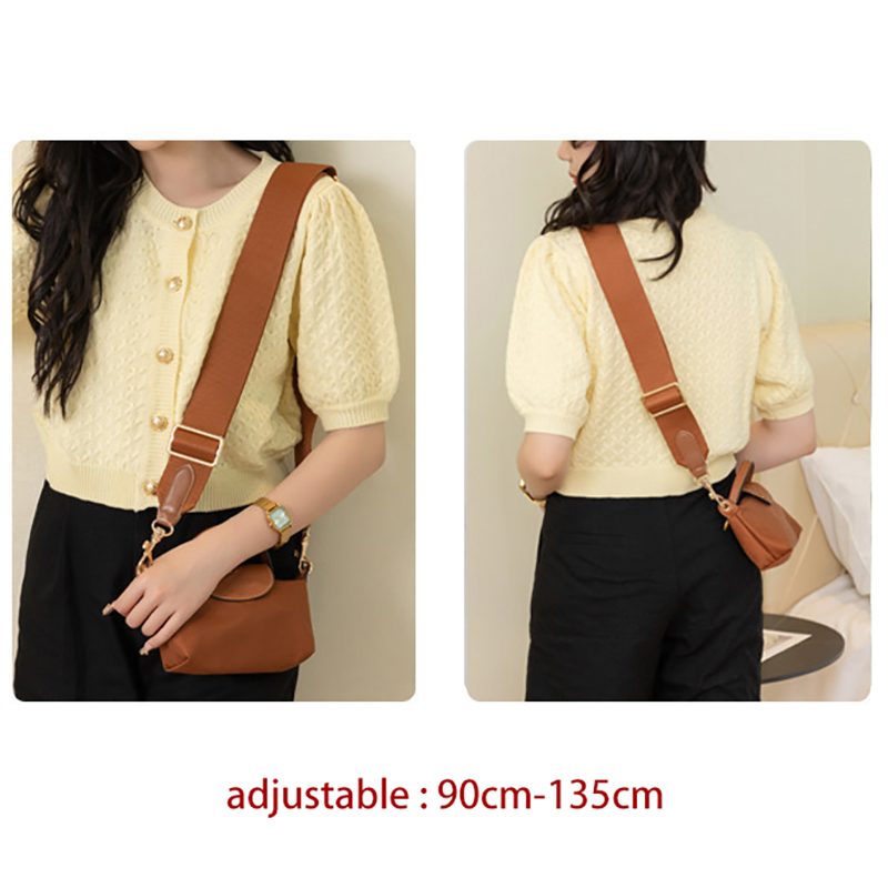 حزام حقيبة بلون واحد، حزام قما - مراجعة Belt Bag Leather Wide وسعره