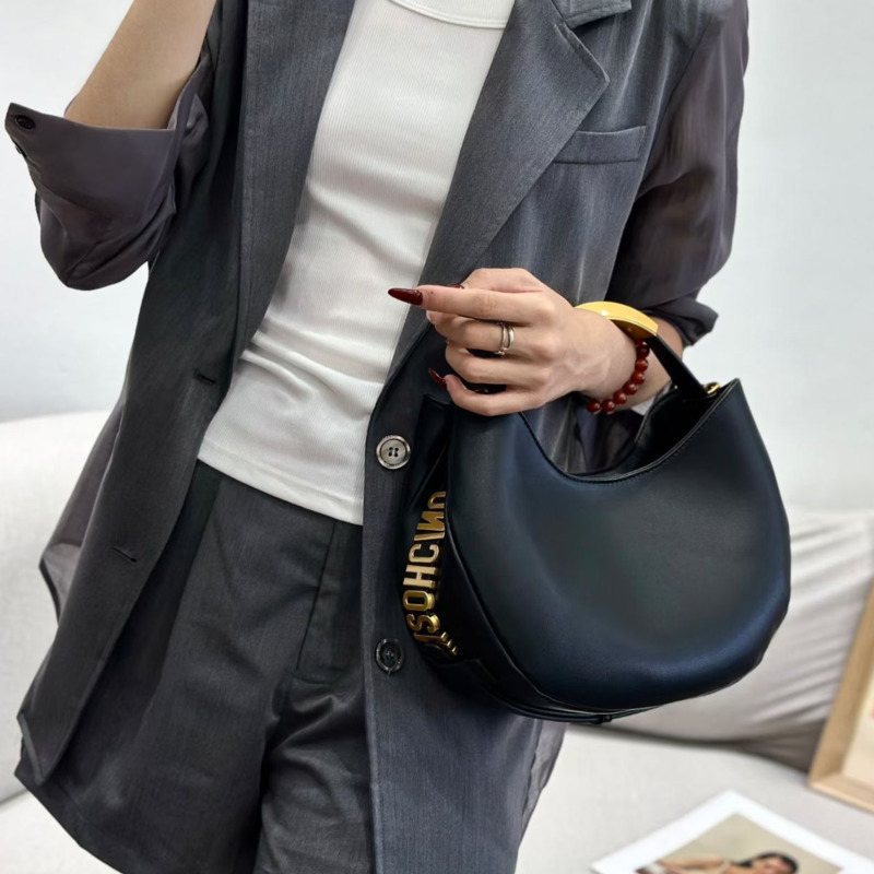 حقيبة نسائية نصف دائرية ذهبية  - مراجعة Luxury Tote Bags With Zipper وسعره