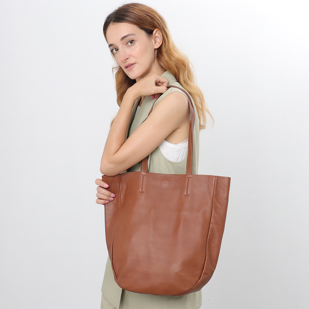 SC الفاخرة الايطالية جلد طبيعي - مراجعة Luxury Tote Bags With Zipper وسعره