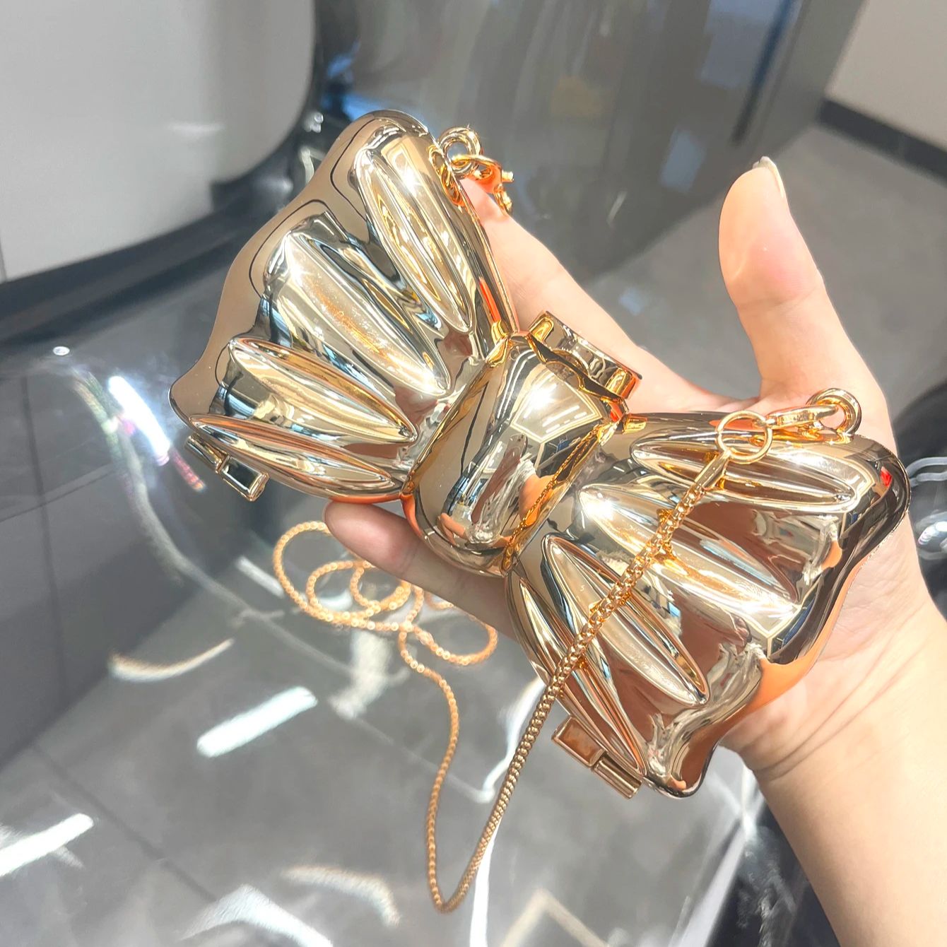 المحافظ الذهبية مساء حقيبة الم - مراجعة Luxury Bags Brands وسعره