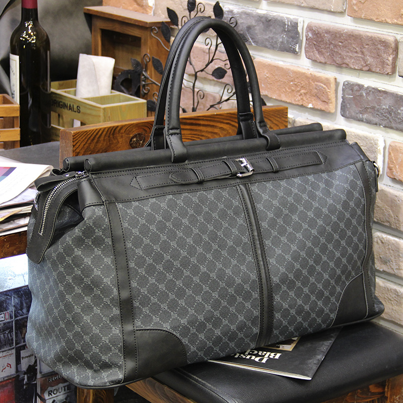 موضة منقوشة حقيبة سفر الرجال ح - مراجعة Luxury Tote Bags With Zipper وسعره