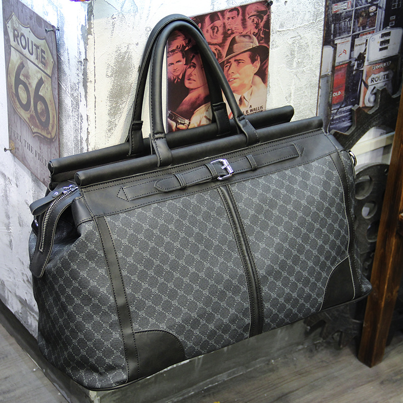 موضة منقوشة حقيبة سفر الرجال ح - مراجعة Luxury Tote Bags With Zipper وسعره
