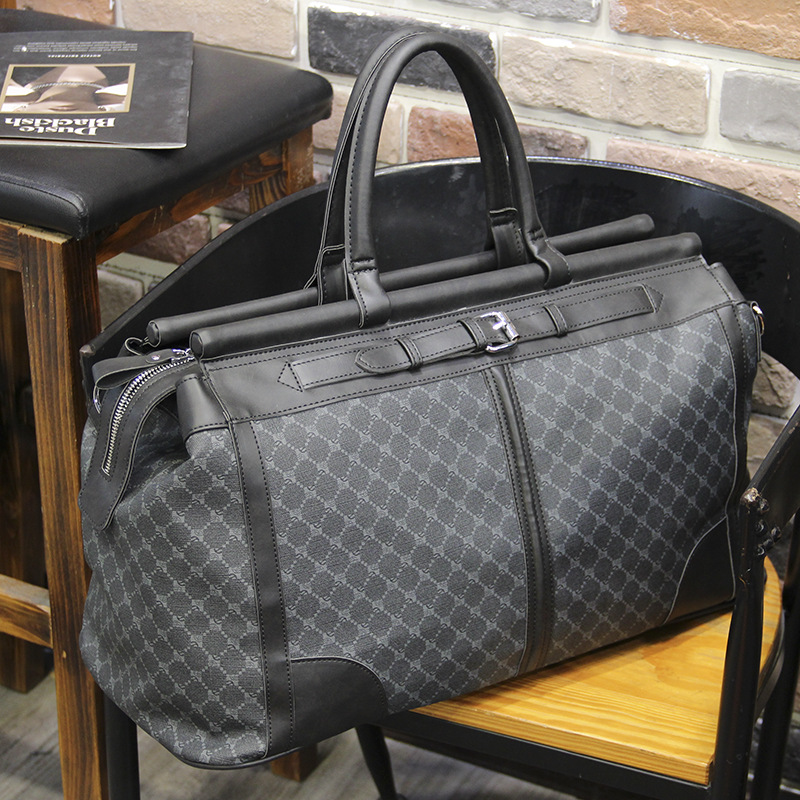موضة منقوشة حقيبة سفر الرجال ح - مراجعة Luxury Tote Bags With Zipper وسعره