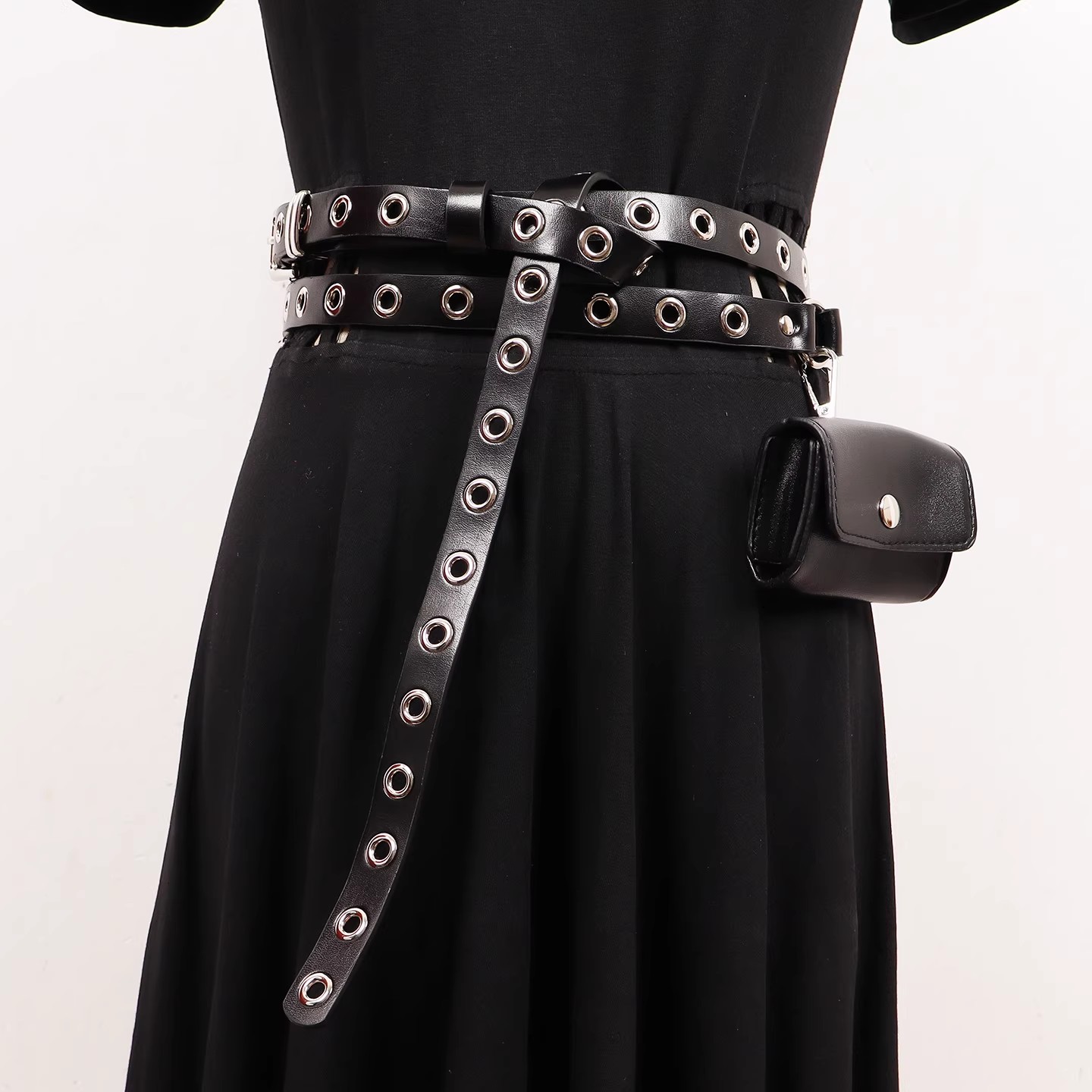 المرأة المدرج موضة جلد طبيعي ح - مراجعة Belt Bag Leather Wide وسعره