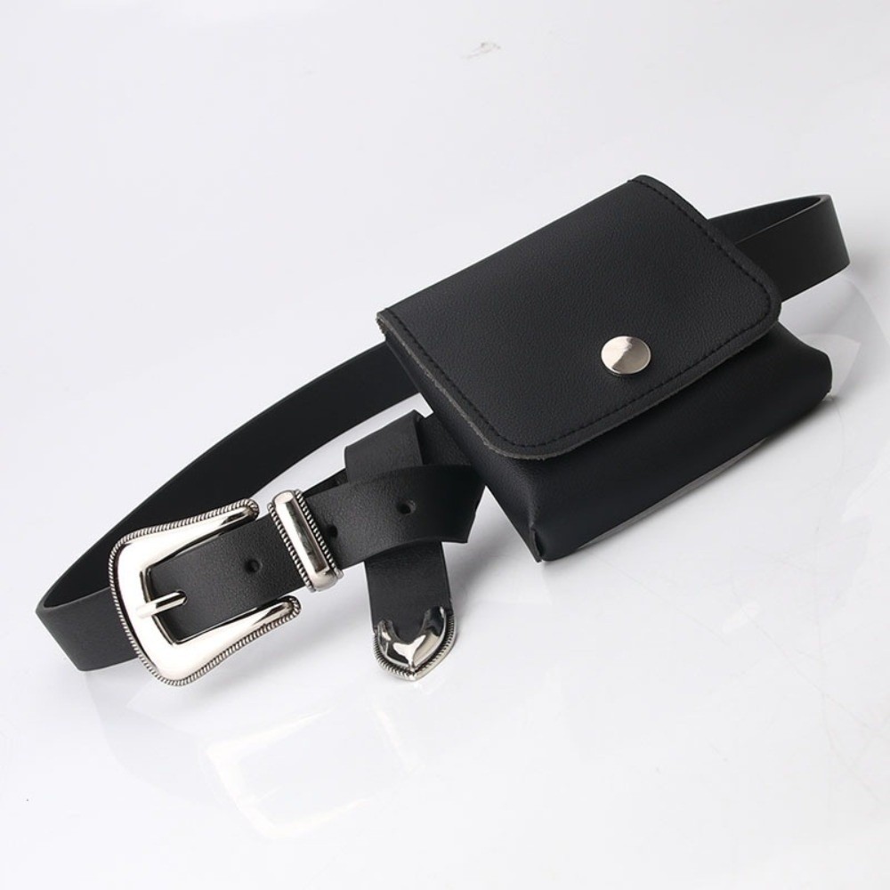 حقيبة خصر نسائية من الجلد الصن - مراجعة Belt Bag Leather Wide وسعره