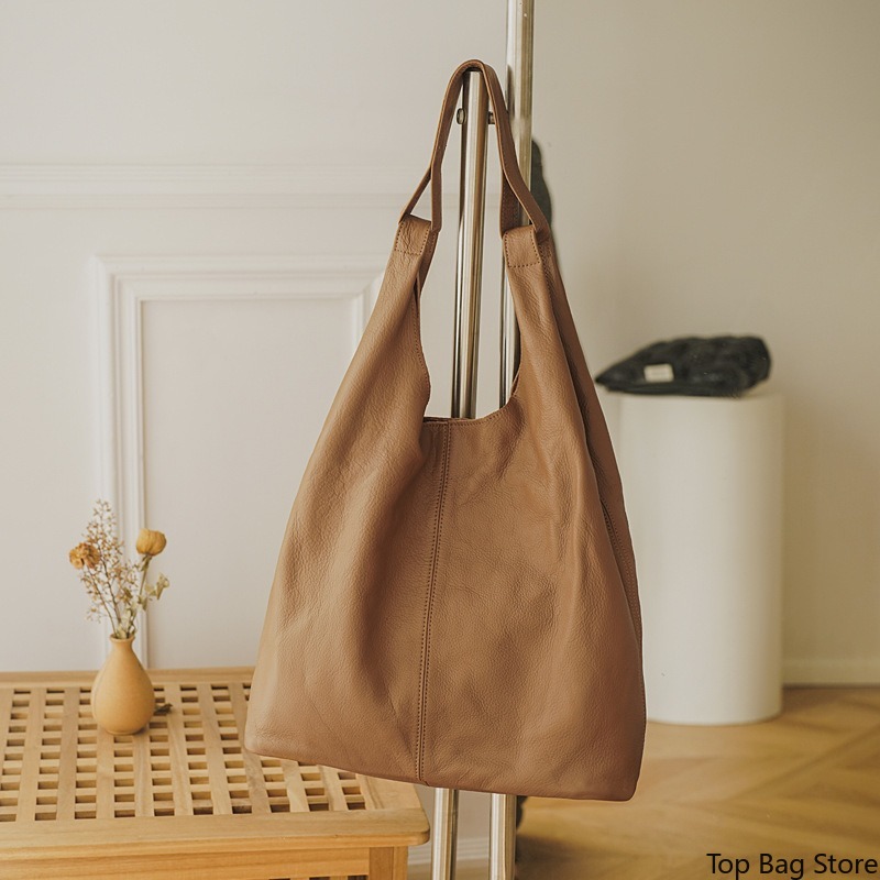 حقيبة كتف نسائية من الجلد الطب - مراجعة Quiet Luxury Bags Tote وسعره