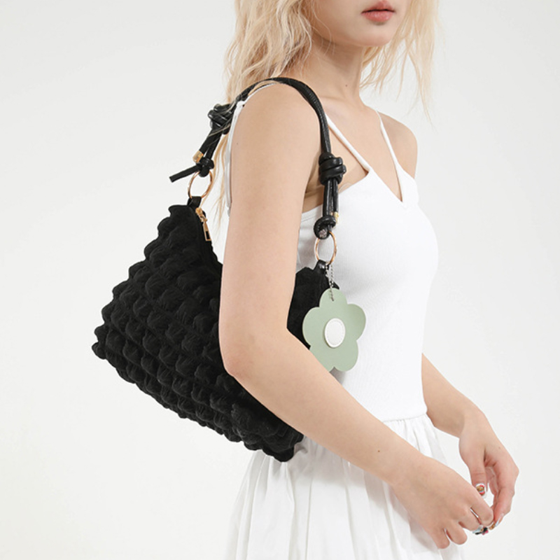 حقيبة يد نسائية جديدة كورية بل - مراجعة Luxury Tote Bags With Zipper وسعره