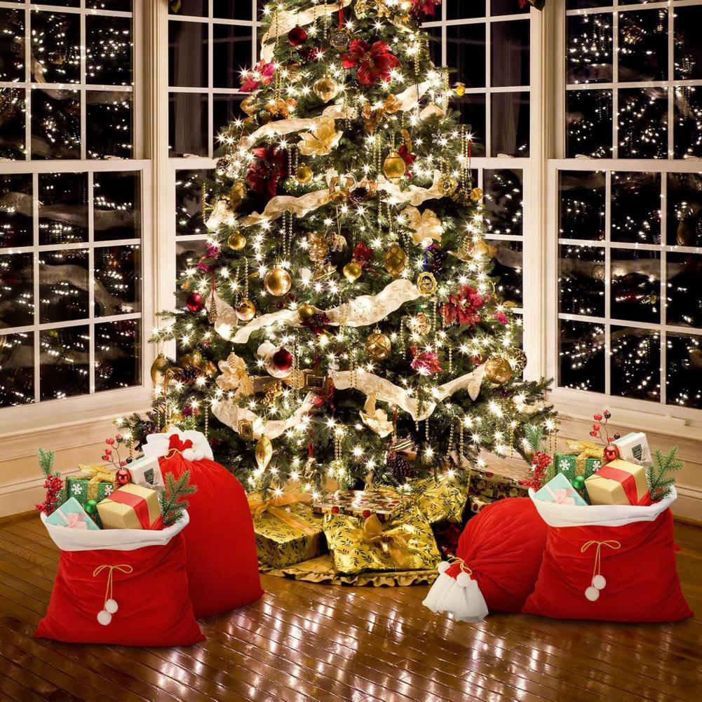 أكياس هدايا سانتا فاخرة من الم - مراجعة Luxury Xmas Bags وسعره