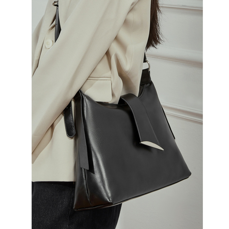 حقائب كتف كبيرة من جلد البقر ا - مراجعة Luxury Tote Bags With Zipper وسعره