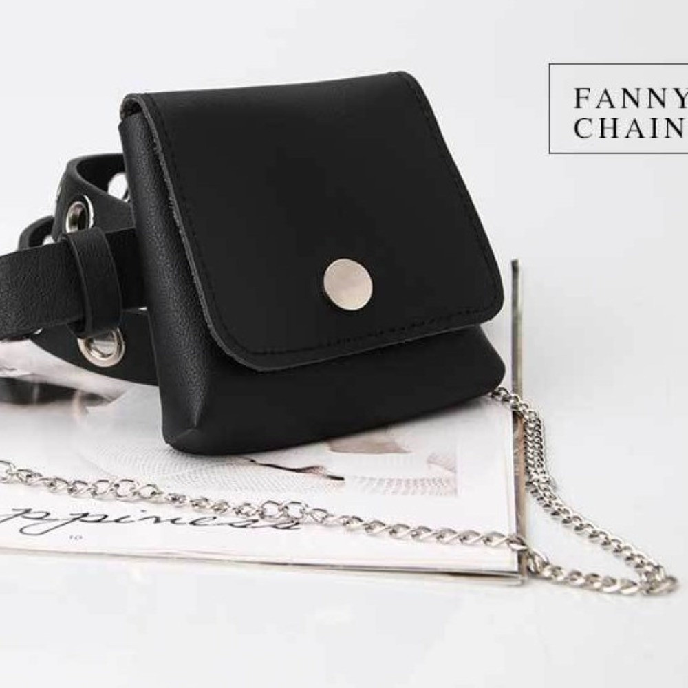 حقيبة خصر نسائية جديدة من الجل - مراجعة Belt Bag Leather Wide وسعره