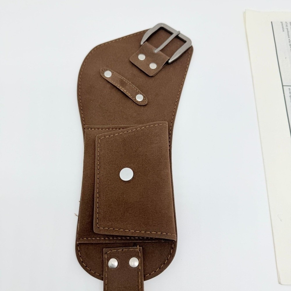 حزام خصر نسائي عريض من الجلد ا - مراجعة Belt Bag Leather Wide وسعره