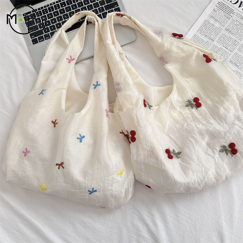 مصمم حقائب فاخرة الكرز المطرزة - مراجعة Luxury Tote Bags With Zipper وسعره